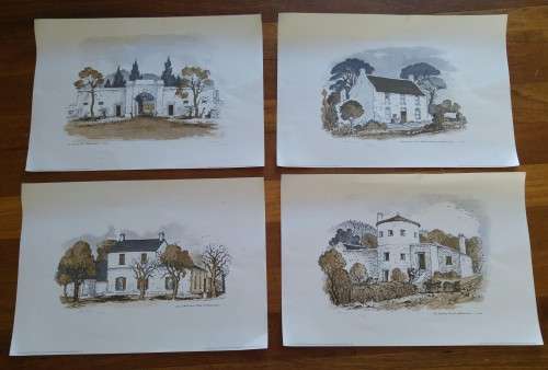 Louis Brinkman Architecture prints signed by artist